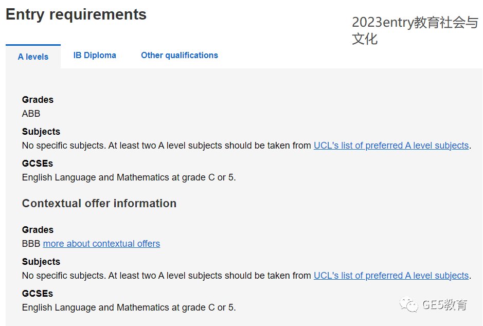 2024entry注意了！UCL这些专业突然提高A-Level/GCSE成绩要求！(图16)